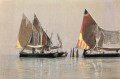 Italian Boats Venice seascape William Stanley Haseltine